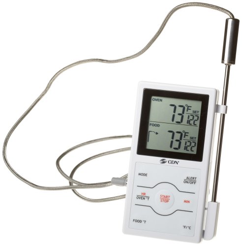 CDN Dual Sensing Probe Thermometer and Timer