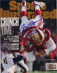 Brent Jones Autographed/Hand Signed Sports Illustrated Magazine (San Francisco 49ers)