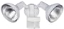 Heath Zenith SL-5318-WH Dual Brite Motion Sensor Light Control with Full Metal Covers, White