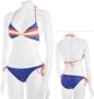 New York Mets Women's Striped String Bikini