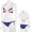 New York Mets Women's Striped String Bikini - Large
