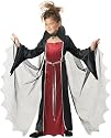 Kid's Girls Vampire Dress Costume (Size: Medium 8-10)