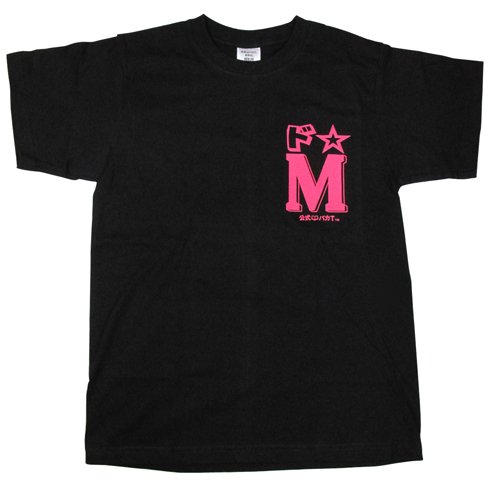 《ドエム（ドM）/ブラック》半袖Tシャツ【公式バカT】【M】