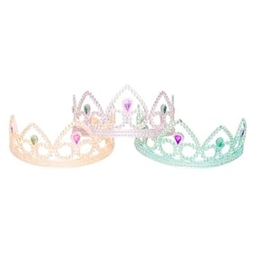  Colorful Princess Party Tiaras - 12 per unit