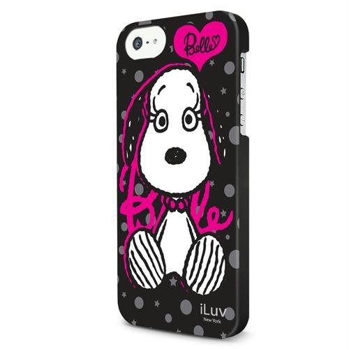 iLuv Snoopy Series Case for iPhone 5C - Retail Packaging - Black