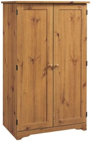 Sugar Creek Computer Armoire Spiced Pine
