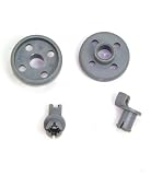 LOWER DISHWASHER BASKET WHEELS