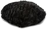41M8wlG4ZGL. SL160  Collection Eighteen Womens Embossed Faux Fur Beret