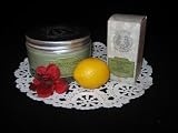 Bath & Body Works L'Occitane Les Couvent des Minimes Verbena Lemon Gift Set including a Jar Candle and Home Fragrance Oil