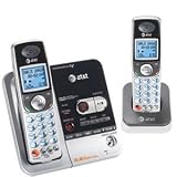 AT&T TL72208 5.8 GHz Digital Cordless Phone with Dual Handsets and Answering System