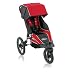 Baby Jogger Summit 360 Single Jogging Stroller, Red Black