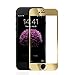 iPhone 6 Screen Protector,Cambond Premium HD Clear (2.5D) / Bubble free / Mirror Finish / Anti-Scratch / Easy to Install , Tempered Glass Screen Protector for iPhone 6,Gold (Thin 0.3mm)