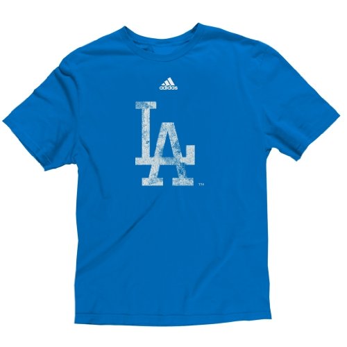 MLB Boys' Los Angeles Dodgers Better Logo Short Sleeve Tee, Royal, X-Large