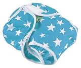 Tots Bots : Wrap PUL 2 Aqua Star 18-40lbs