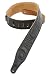 Levy's Leathers 2 1/2 Garment Leather Strap with  Spider Web Stitch,Black