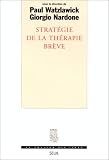 Strat�gie de la th�rapie br�ve