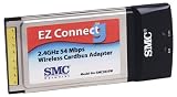 SMC SMC2835W EZ Connect g 2.4 GHz 54 Mbps Wireless PC Card Adapter