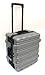 Super-Size Tool Case with Wheels and Telescoping Handle Color: Gray