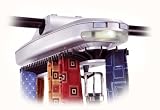 Motorized Tie Rack - Holds 64 ties and 8 belts - WHITE ONLY (White) (5H x 5W x 15D)