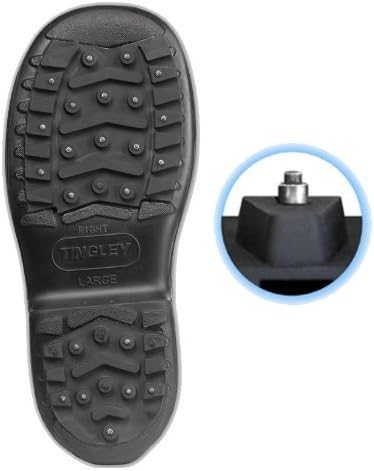 TINGLEYTingley 1350.2X Hi-Top Rubber Cleated/Studded Outsole Boot, Size 2X, Black