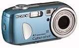 Sony DSC-P73L Cyber-shot Digital Camera [4MP 3xOptical] with Free Case and Batteries