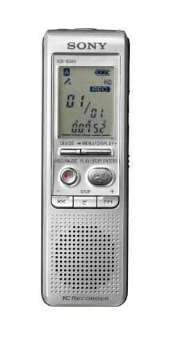 Electronics: Sony ICD B500 Digital Voice Recorder with 256 MB Built in Flash Memory