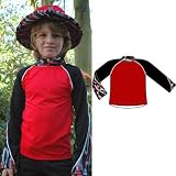 Pipeline Top, UPF 50+, Boy's UV Protective Long Sleeve Swimshirt