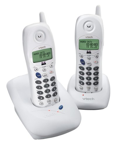 V-Tech VT-T2435 2.4 GHz Dual Handset Phone with Call Waiting/Caller ID