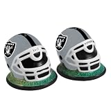 NFL Oakland Raiders Helmet Salt and Pepper Shakers