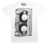 Miracle Mixtape - White Mens T-shirt in White by Glamour Kills Clothing