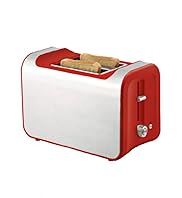 MS 2 Slice Toaster Red