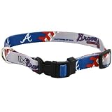 New! Small Authentic Atlanta Braves Dog Collar