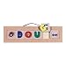 Melissa & Doug Six Block Name Board Puzzle