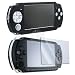Black Skin Case +LCD Screen Protector for SONY PSP 3000