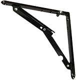 JR Products 20735 Brown Folding Shelf Bracket