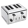KitchenAid KMTT400OB 4-Slice Metal Toaster, Onyx Black and Stainless Steel