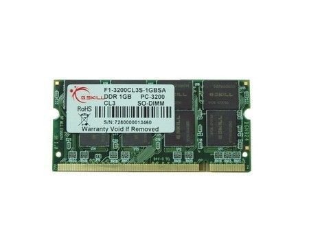 G.Skill PC3200 Arbeitsspeicher 1GB (400 MHz, 200-polig) DDR-RAM Kit