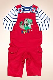 Pure Cotton Dinosaur Dungaree Top Outfit
