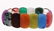 Medium Cushion Style Bracelet - Multi Stone Medium Cushion Style Bracelet - Multi Stone