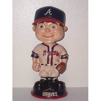 Atlanta Braves MLB Vintage Retro Bobble Head (Quantity of 1)