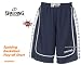 Spalding Basketball Play-off Short Men, marine/weiss