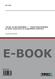 Produkt-Bild: Ich bin, wo der Eichelh&auml;her ... - G&uuml;nter Eichs Verh&auml;ltnis zur Natur, besprochen an ausgew&auml;hlten Gedichten
