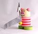 Wooden animal clip - Pig