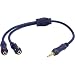 Phoenix Gold 3.5 Millimeter Mini to 2 Female Mini Adaptor