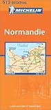 Michelin France, Normandie (Normandy) Map No. 512 (French Edition)