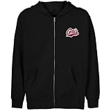 NCAA Montana Grizzlies Youth Black Logo Applique Full Zip Hoody