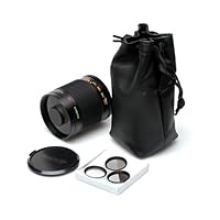 Phoenix 500mm f/8 Mirror Lens with Mount for Nikon D40, D60, D5000, D300, D3, D7000, D90, D3000, D3100, D300s and D3s Digital SLR Cameras