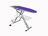 Kodis - Table à repasser Crystal - Plateau 120 x 40cm - Chauffante Aspirante