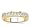 18k Yellow Gold Princess-Cut Diamond Band (G/VS2, 1 ct. tw.)
