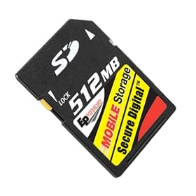 ACP-EP Memory Mobile Storage 512MB Secure Digital SD Card - EPSD/512